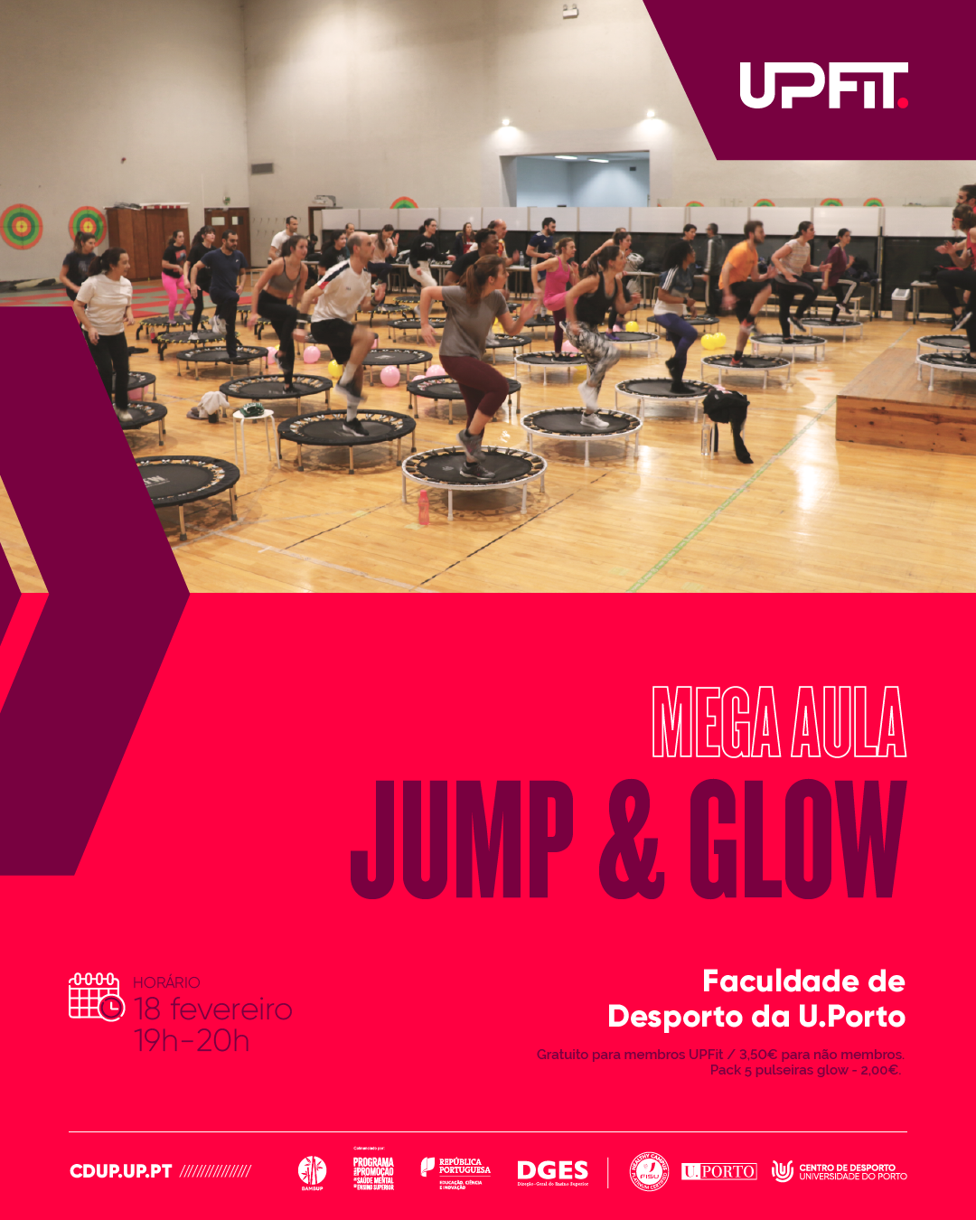 JUMP & GLOW - MEGA AULA